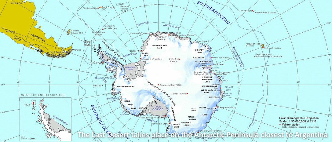 The Last Desert (Antarctica) 2024 - Location