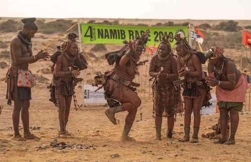 Locals in Namibia